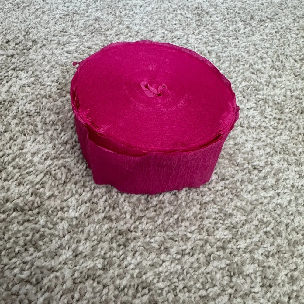 Streamer Set - Pink and Black (3)